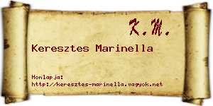 Keresztes Marinella névjegykártya